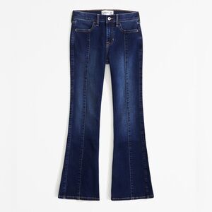 Abercrombie Kids Dark Blue Flare Jeans - size 5-6 LONG